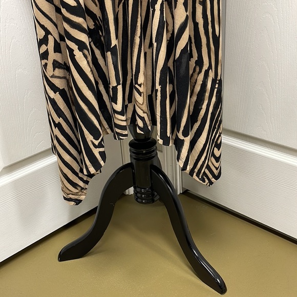 Nina Leonard V-Neck Pullover Animal Print Dress 3X - Picture 8 of 10